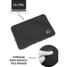 Tansqueen 17,3'' Inç File Sünger Slim Macbook ve Laptop Kılıfı