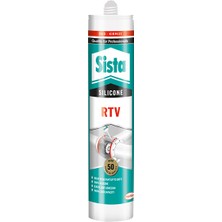 Sista Rtv Silikon Kırmızı 310 ml