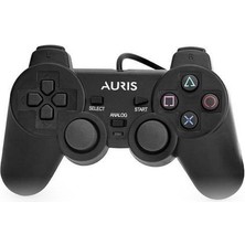 Auris Pc Joystick Titreşimli USB Girişli Bilgisayar Oyun Kolu