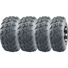Wanda Set 21X7-10 ve 22X10-10 P3018 4pr Atv Utv Lastik Takımı Ön Arka