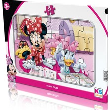 Ks Puzzle 24 Parça Minnie Mouse Frame Puzzle