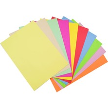 Gen-Of A4 80 G/m² Renkli Fotokopi Kağıdı 10 Renk 100'lü