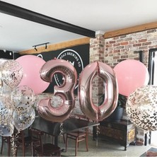 Gogopak 6 Rakamı 40 Inç Rosegold Folyo Balon 100 cm