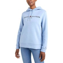 Tommy Jeans Kadın Mavi Sweatshirt DW0DW15649