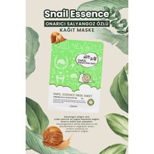 Esfolio Onarıcı Salyangoz Özü Içeren Kağıt Maske Esfolio Snail Essence Mask Sheet