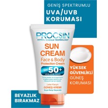 PROCSIN Koyu Leke Karşıtı Yüksek Uv Korumalı SPF 50+ Güneş Kremi 50 ML