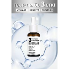 PROCSIN Aydınlatıcı + Sıkılaştırıcı + Nemlendirici 3 Complex Solution 20 ML