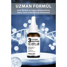 PROCSIN Aydınlatıcı + Sıkılaştırıcı + Nemlendirici 3 Complex Solution 20 ML