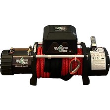 Quatro 12V 13500 Lb Sentetik Halatlı Off-Road Vinç (3 Renk Seçeneği Ile)