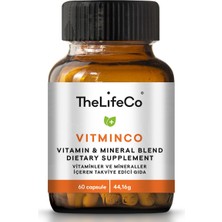 TheLifeCo VitMinCo 60 Kapsül (Multivitamin Takviyesi)