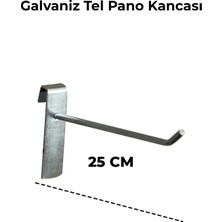 Manken İstanbul 25 cm Tel Pano Kancası Raf Askısı