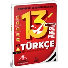 Arı Yayıncılık TYT Türkçe 13 Günde Deneme