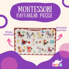 Montessori Hayvanlar Puzzle