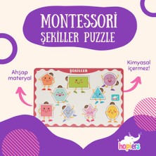 Montessori Şekiller Puzzle