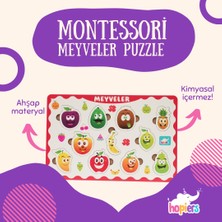 Montessori Meyveler Puzzle