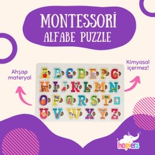 Montessori Alfabe Puzzle