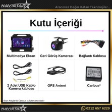 Navistar Kia Sportage 4gb + 64GB Kablosuz Carplay 2010-2016 Android 13 Na