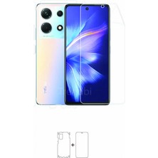 Infinix Note 30 Full Kaplama Ön Arka ve Yan 360 Derece Kaplayan Esnek Poliüretan Film