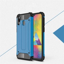 ZORE Samsung Galaxy M20 Uyumlu Armor Köşe Korumalı Çift Katmanlı Zırh Koruyucu Kılıf/kapak