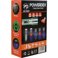 Powerdex PD-8007 Su Geçirmez Şarjlı Profesyonel El Feneri