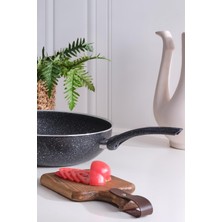 Maison Art Wok Tava 26 cm Granit Derin Vok Tavası