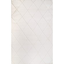 Almoss Halı Almoss Dolce 1334C Beyaz Dekoratif Makine Halısı