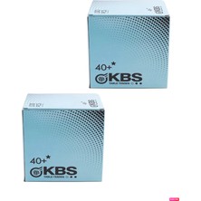 Kbs 40+  Masa Tenisi Antrenman Topu 100 Lü (Çift Kutu) Beyaz  2 Adet X100 Pcs