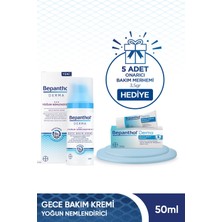 Gece Bakım Kremi 50 ml 5 Adet Onarıcı Bakım Merhemi 3,5 gr