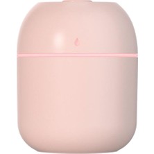 Burake Aroma Esansiyel Yağ Difüzör Nemlendirici Zamanlayıcı LED Açık Pembe (Yurt Dışından)