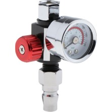 Burake 2x Evrensel Alaşım Boya Püskürtme Hava Regülatörü 0- Kırmızı 2pcs Kırmızı 3.2cm (Yurt Dışından)