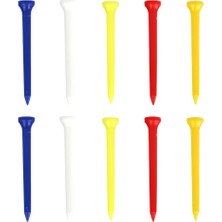 Burake 10 Kırılmaz Golf Tees Profesyonel Tırnaklar Karışık 70MM (Yurt Dışından)