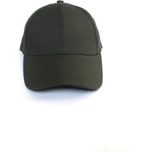 Salar Ticaret Unisex Pamuklu Haki Düz Desenli Beyzbol Şapka – Ayarlanabilir Cırtlı, Rahat ve Dayanıklı Tasarım