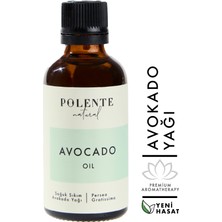 Polente Natural Avokado Yağı - Soğuk Sıkım (50 ml)