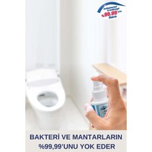 Hijyen Spreyi 5'li Set Klozet Kapağı Temizleyici Küf Giderici Banyo Mutfak