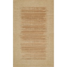 Eko Halı Brooklyn Brk 02 Natural Beıge Hasır Görünümlü Kaymaz Modern Şık Dokuma Kilim