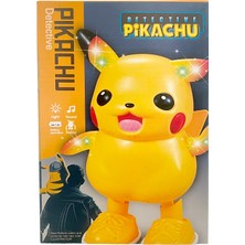 UDATOYS Pikachu Pokemon Dans Eden Pikaçu Müzikli LED Işıklı Hareketli Oyuncak