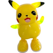 UDATOYS Pikachu Pokemon Dans Eden Pikaçu Müzikli LED Işıklı Hareketli Oyuncak