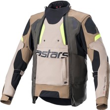 Alpinestars  Halo Drystar Korumalı Motosiklet Montu (Haki)