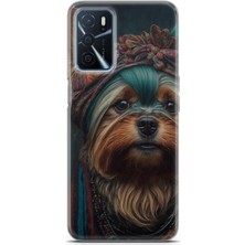 Denza Case Oppo A16 / A55 Uyumlu Kılıf Hd Baskılı Kılıf - Asyalı Köpek