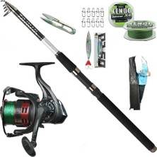 Daiwa Sensor 300CM 20-60 gr Oslo 4000 Tele Spin Olta Takımı Seti