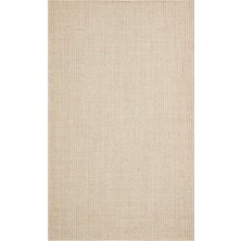 Eko Halı Brooklyn Brk 01 Cream Sılver Hasır Görünümlü Kaymaz Modern Şık Dokuma Kilim