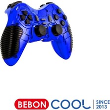 Beboncool 2.4g PS1-PS2-PS3-PC360-WINDOWS Pc-Android Tv-Android Tablet Telefon Uyumlu Titreşimli Kablosuz Joystick Kol