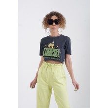 Zelish My Sister Ütopya Crop Tshirt