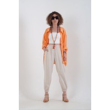 Zelish My Sister Taş Bel ve Paça Lastikli Pantolon