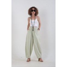 Zelish My Sister Mint Şalvar Pantolon