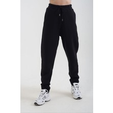 Zelish My Sister Siyah Arketip Şardonlu Jogger Pantolon