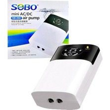 Sobo SB-268 Akvaryum Hava Motoru Şarjlı 2 Çıkışlı