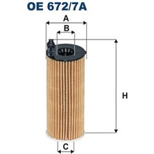 Fıltron OE672/7A Yag Filtresi Bmw F20 F30 G20 F10 G30 F25 F26 N47 11428575211 OE6727A (WA343147)