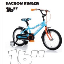 Dacron Kinger 16" 5-12 Yaş Mavi Çocuk Bisikleti