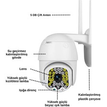 Zuidid 2mp Hd 2.5 Inch IP66 Ip Kamera Wifi Özellikli Hareket Takipli ve Gece Sensörlü